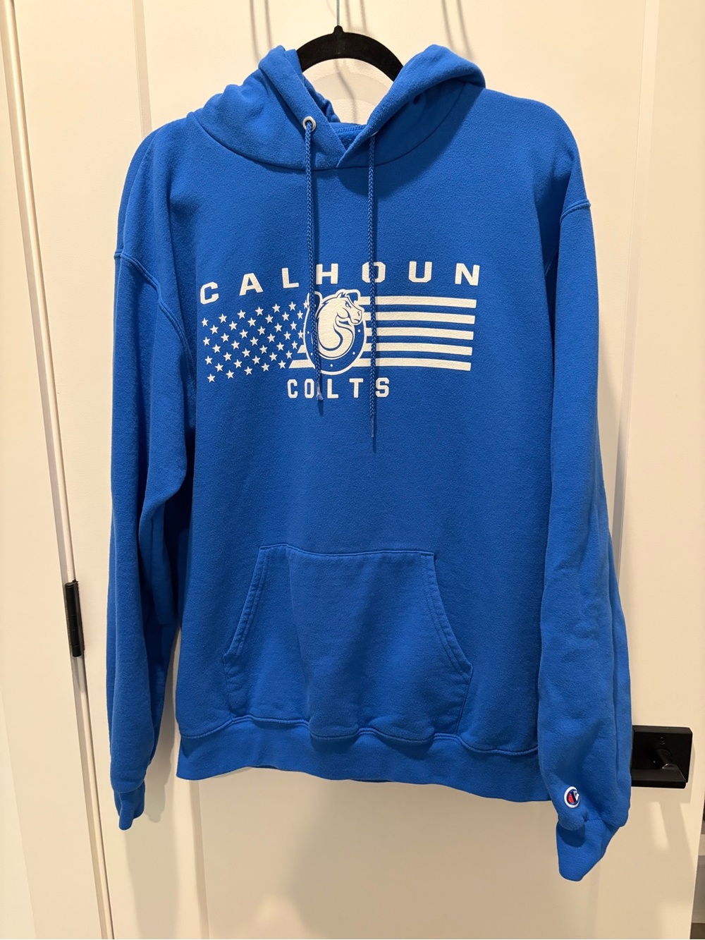 Champion Royal Blue Calhoun Colts Hooded Sweatshirt